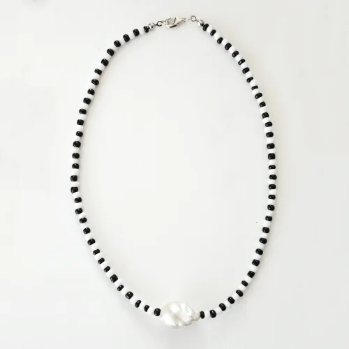 Pierre Violette - Lamia Bead Pearl Necklace