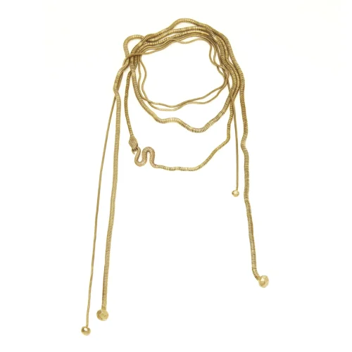 Zeworks - Brassghetti Chain Light Necklace