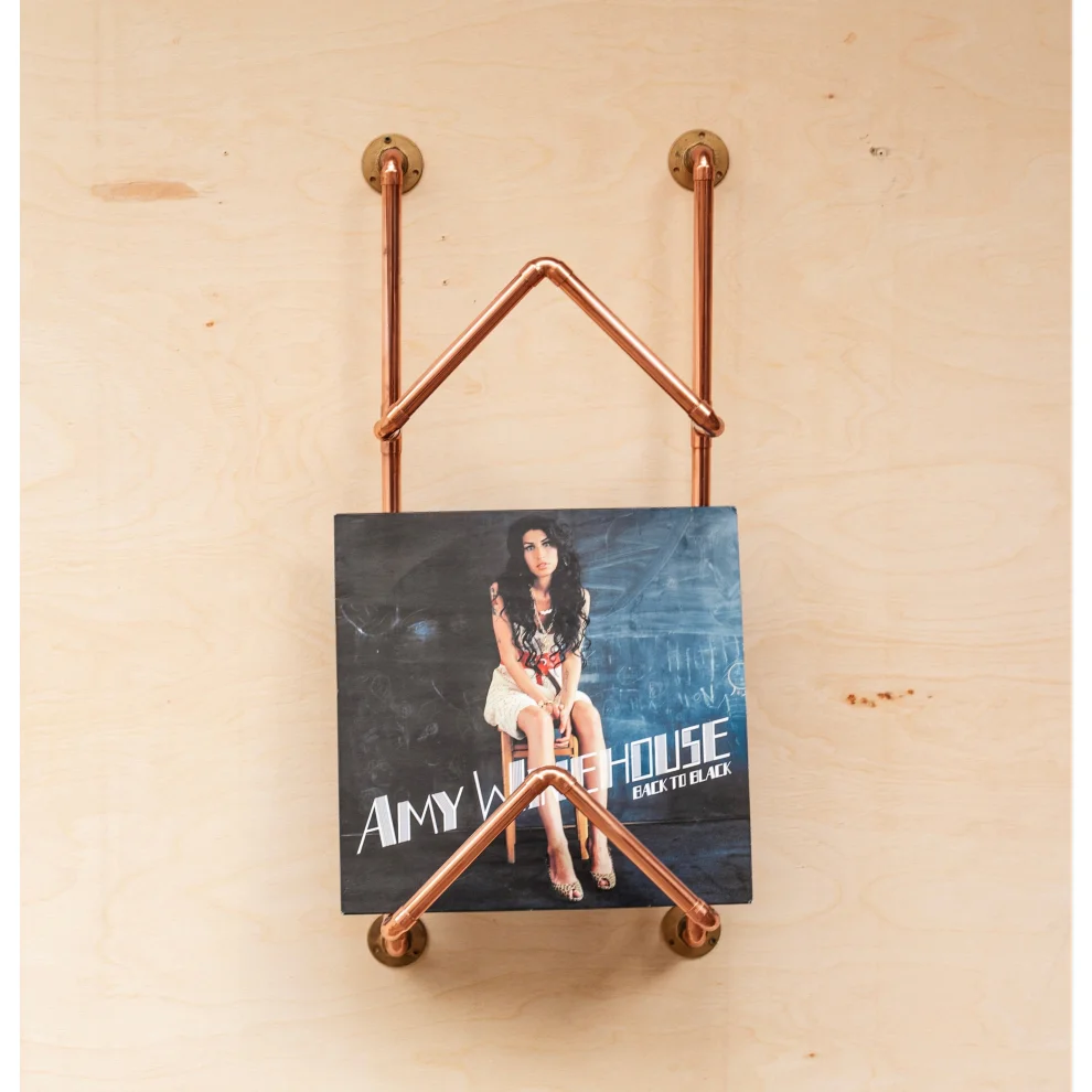 CC Copper Design - Nkana - Copper Wall Vinyl Holder