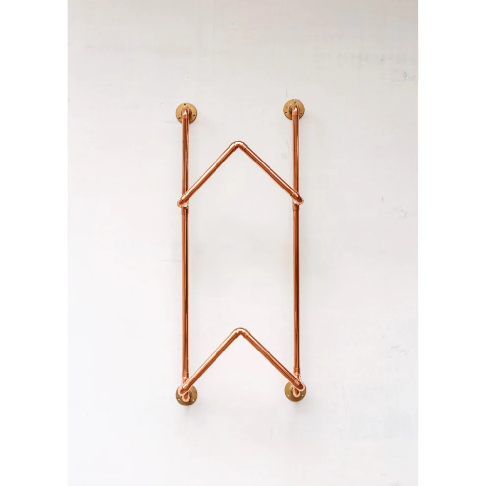 CC Copper Design - Nkana - Copper Wall Vinyl Holder