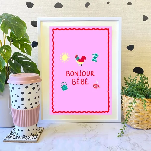 Hello Melody - Bonjour Bebe Print