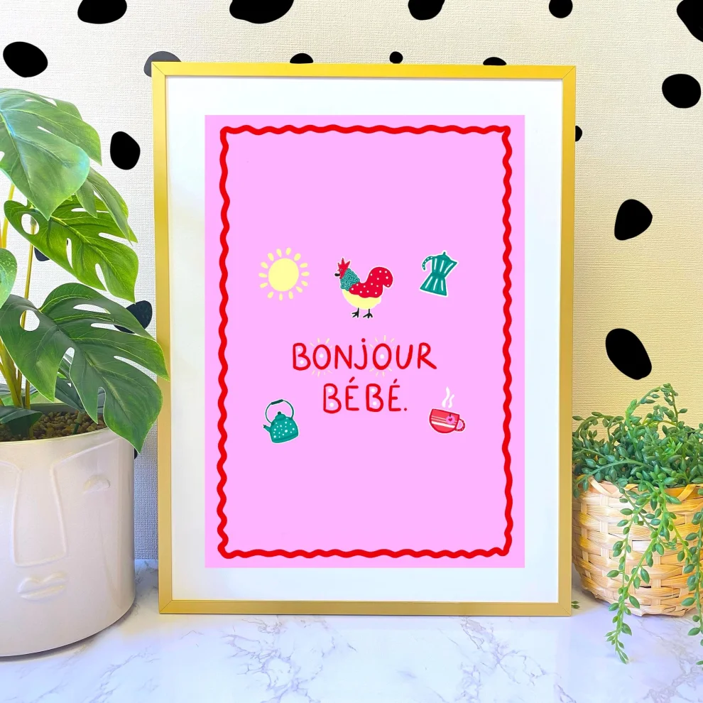 Hello Melody - Bonjour Bebe Print