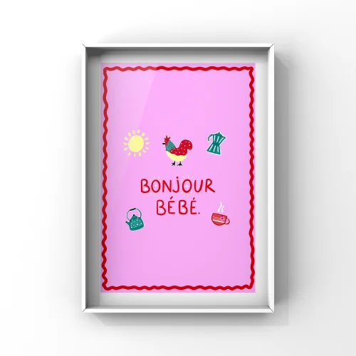 Hello Melody - Bonjour Bebe Print