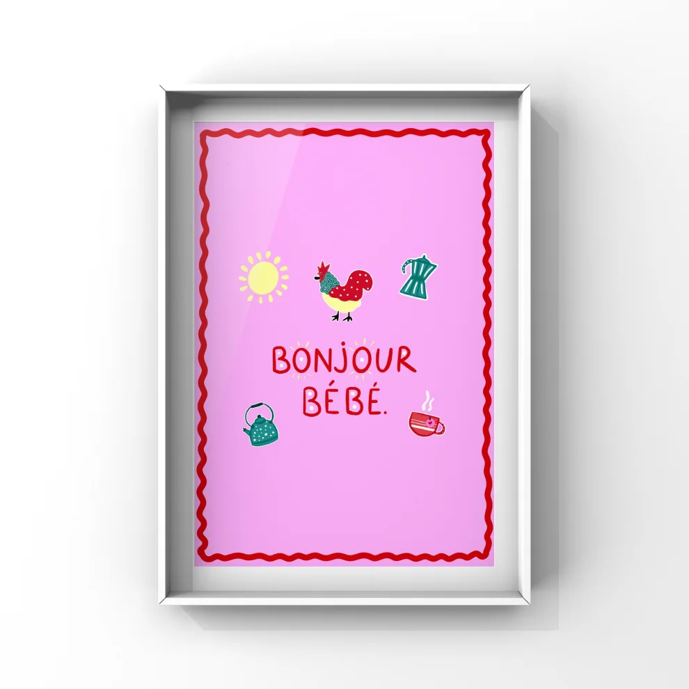 Hello Melody - Bonjour Bebe Print