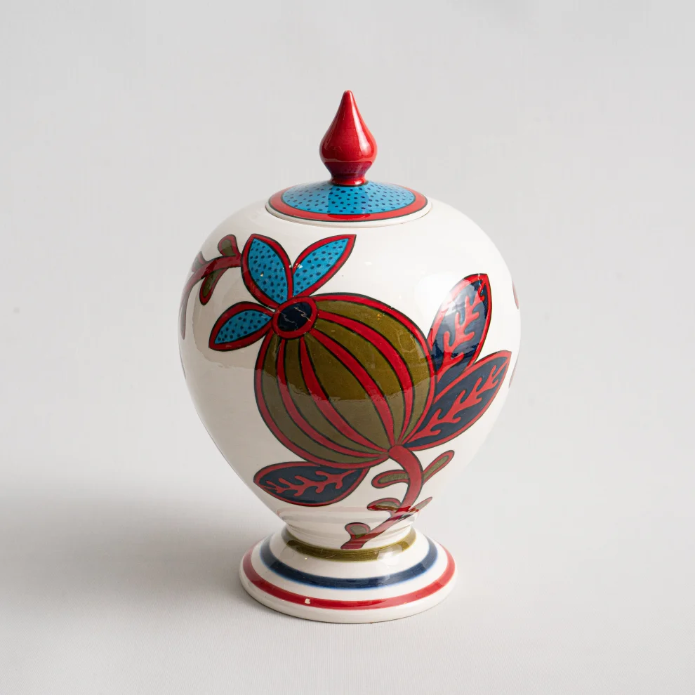 La Casa Antica - Ceramic Round Vase