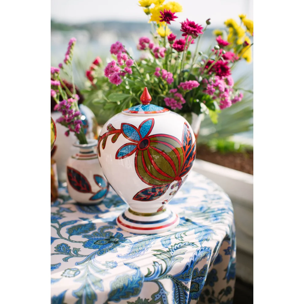 La Casa Antica - Ceramic Round Vase