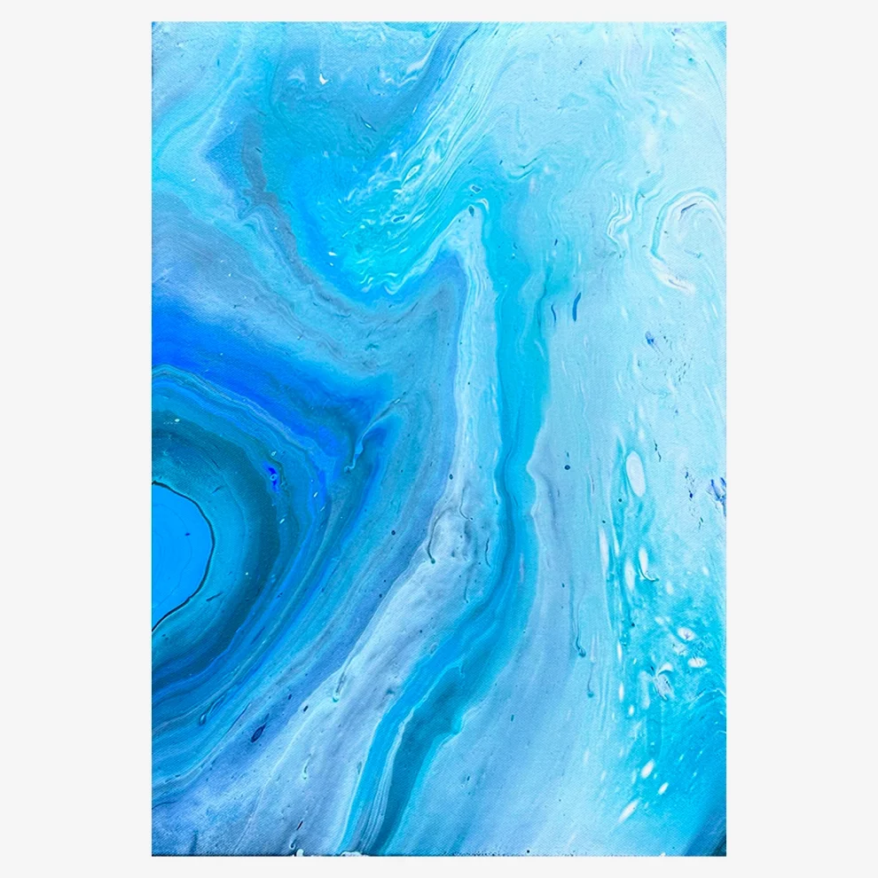 Pourbias - Ocean Acrylic Canvas