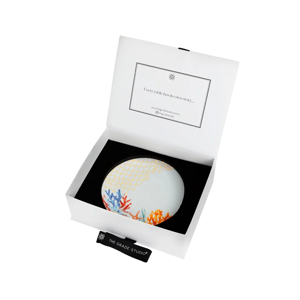 The Grade Studio - Coral Collection Plate Set