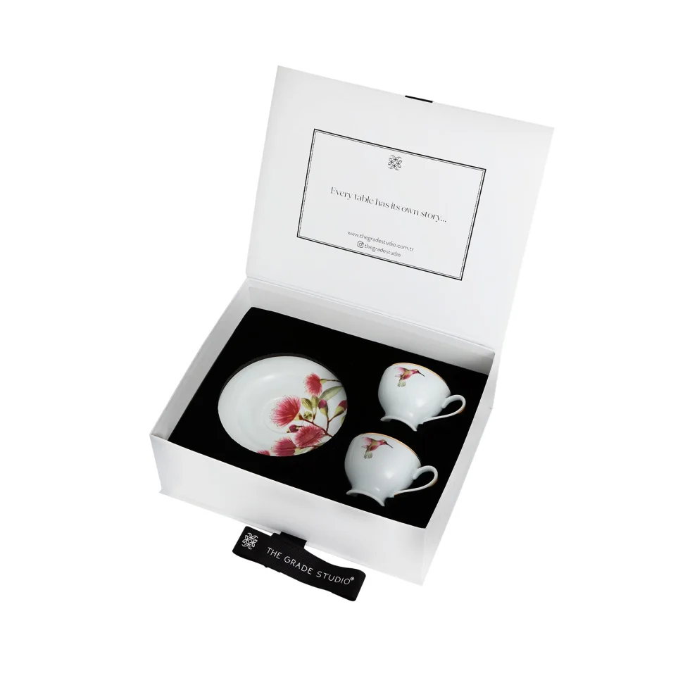 The Grade Studio - Floral Collection Tea Cup Set Of 2