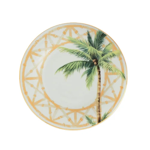 The Grade Studio - Palm Collection Plate Set Of 2