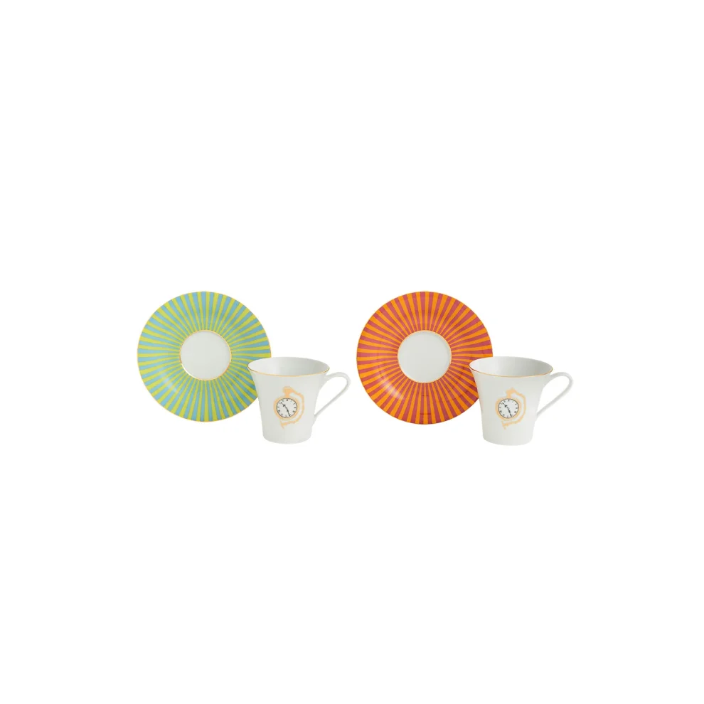The Grade Studio - Timeless Mix Collection Tea Cup Set Of 2