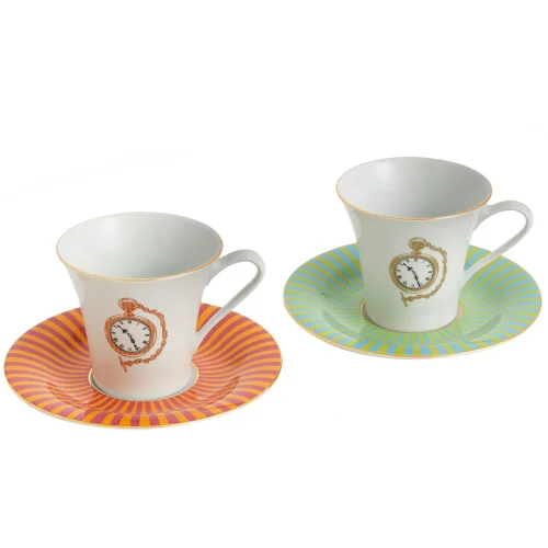 The Grade Studio - Timeless Mix Collection Tea Cup Set Of 2