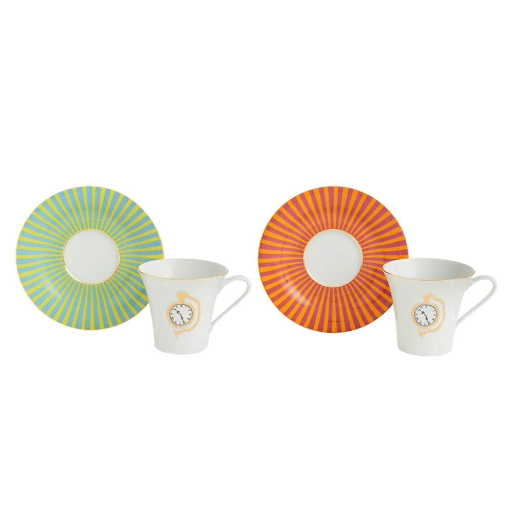 The Grade Studio - Timeless Mix Collection Tea Cup Set Of 2