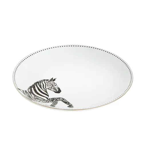 The Grade Studio - Zebra Collection Plate Set Of 2