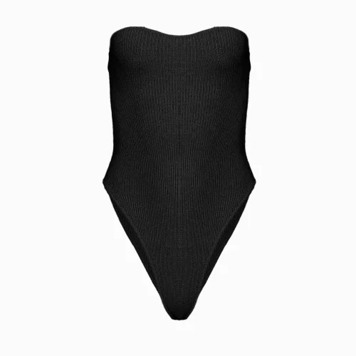 Honest The Label - Ayu Bodysuit XS-S Black | hipicon