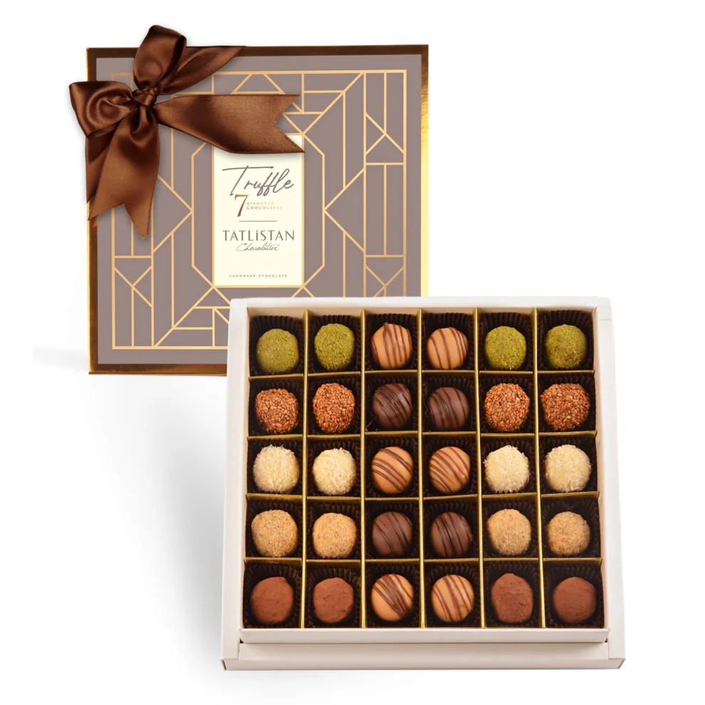 Tatlistan - 7 Assorted 30 Truffle Chocolates