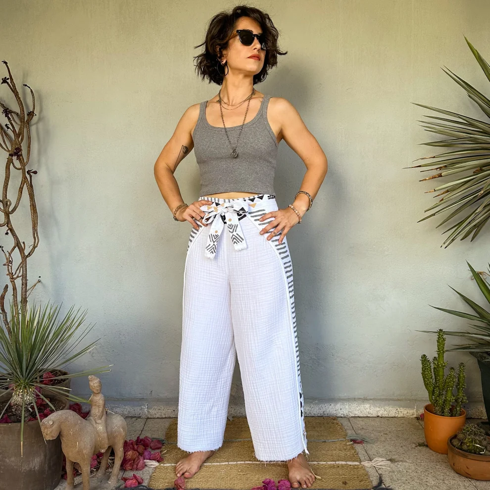 3x3 Works - Boho Muslin Trousers