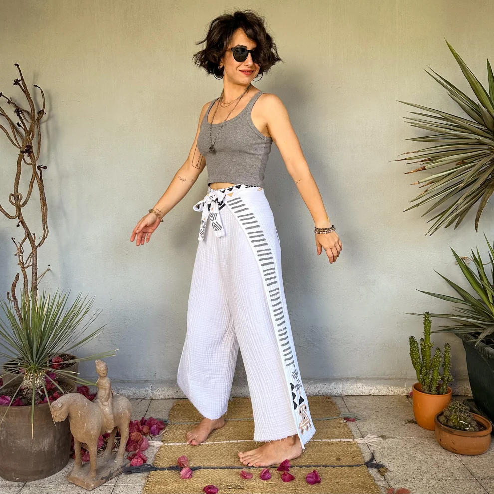 3x3 Works - Boho Muslin Trousers