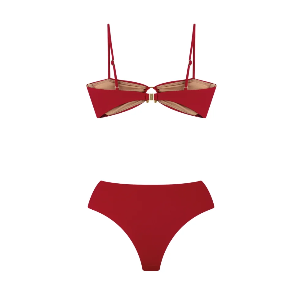 Bia Swimwear - Sasha Bikini Set S Red | hipicon