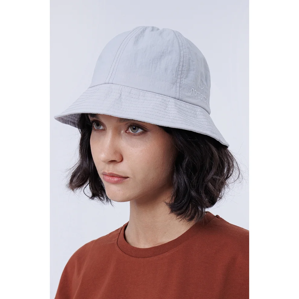 Nordbron - Kalyy Embroidered Bucket Hat Grey | hipicon