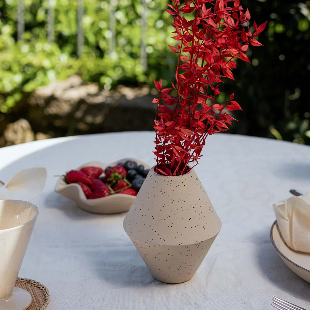 Sattva Ceramics - Speckled Vase