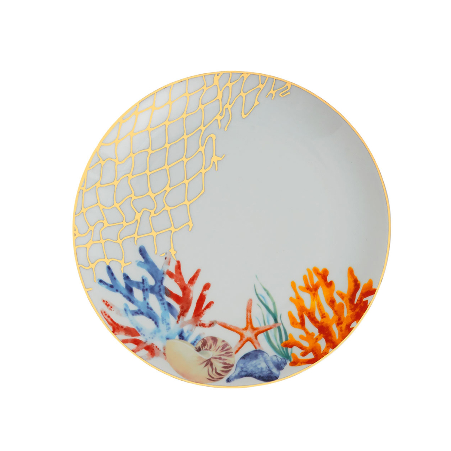 Coral Collection Plate Set