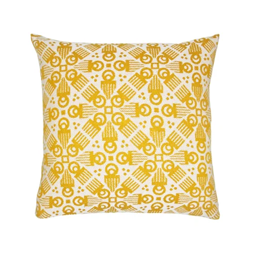 3rd Culture - Mustard Duafe Cushion Cover