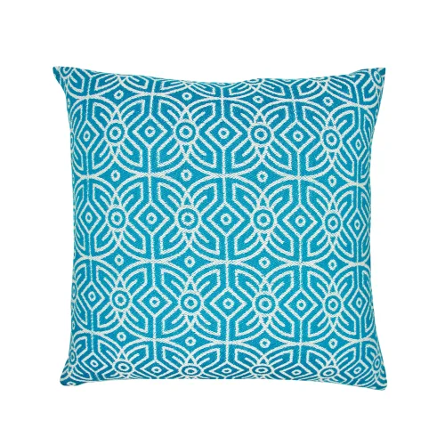 3rd Culture - Turquoise Fawahodie Cushion Cover
