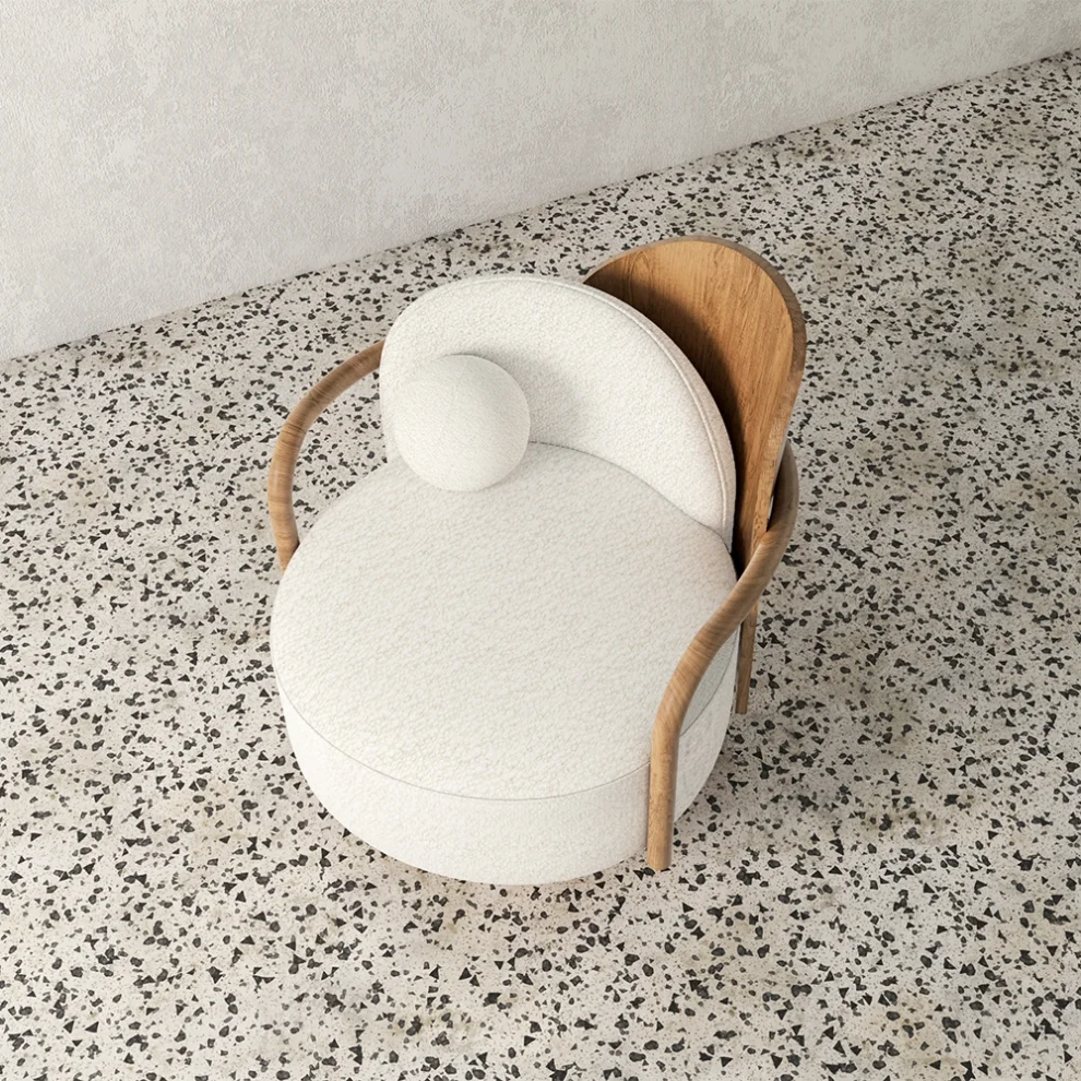 Deek Objects - Ear Armchair And Teddy Top Pillow