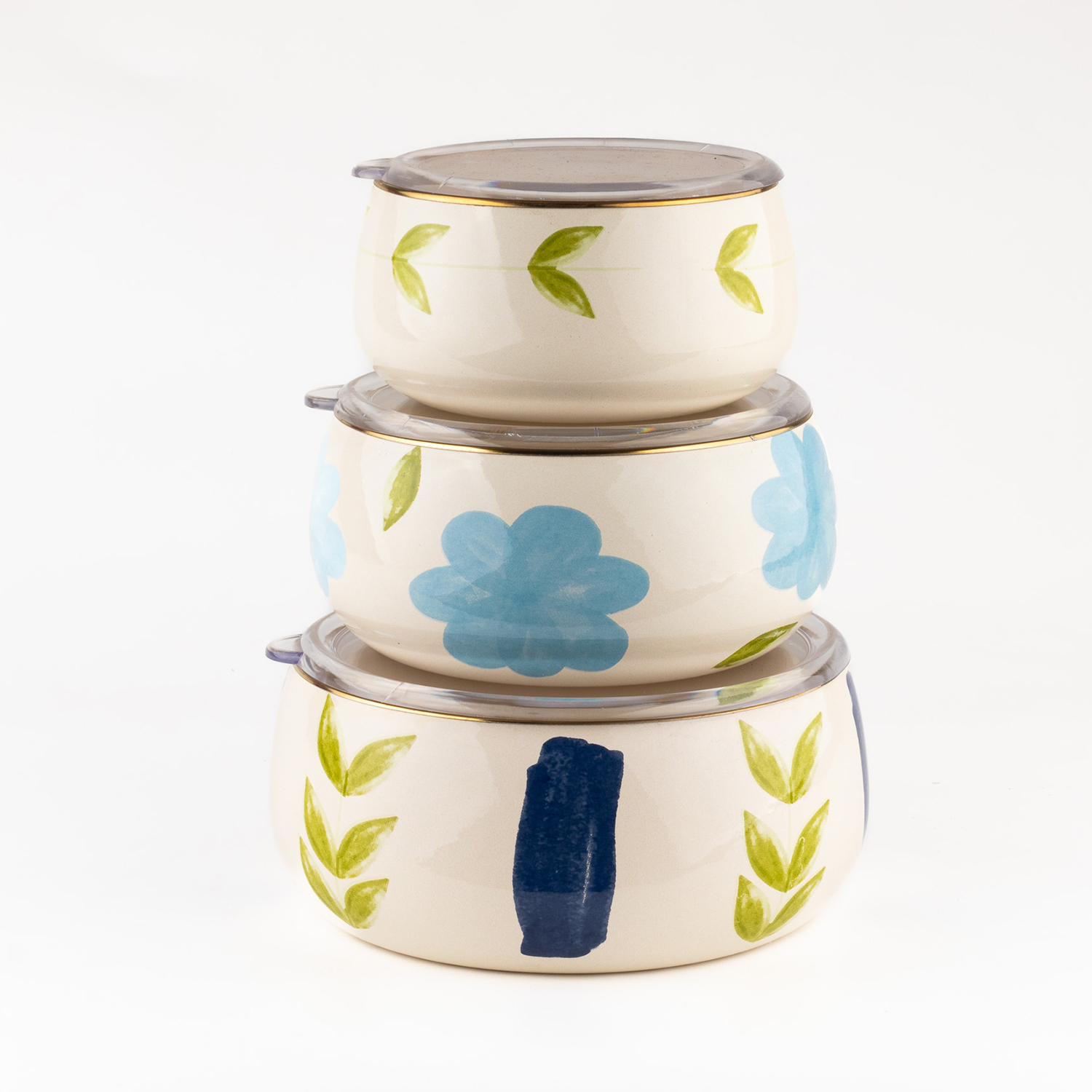 Bloom Enamelware Storage Bowl Set