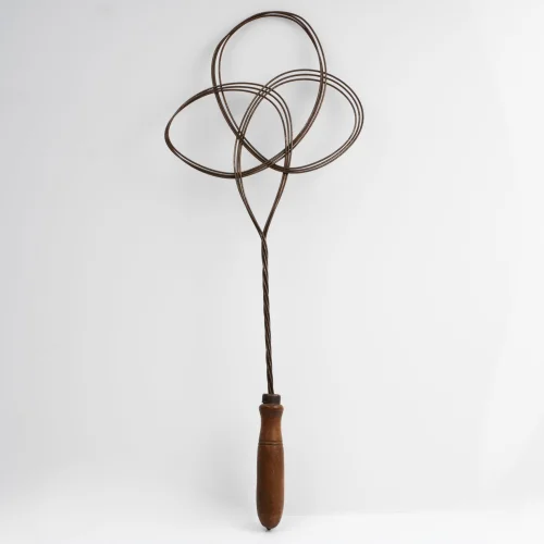 Gınni Dudu - Antique Wooden Handle Rug Beater