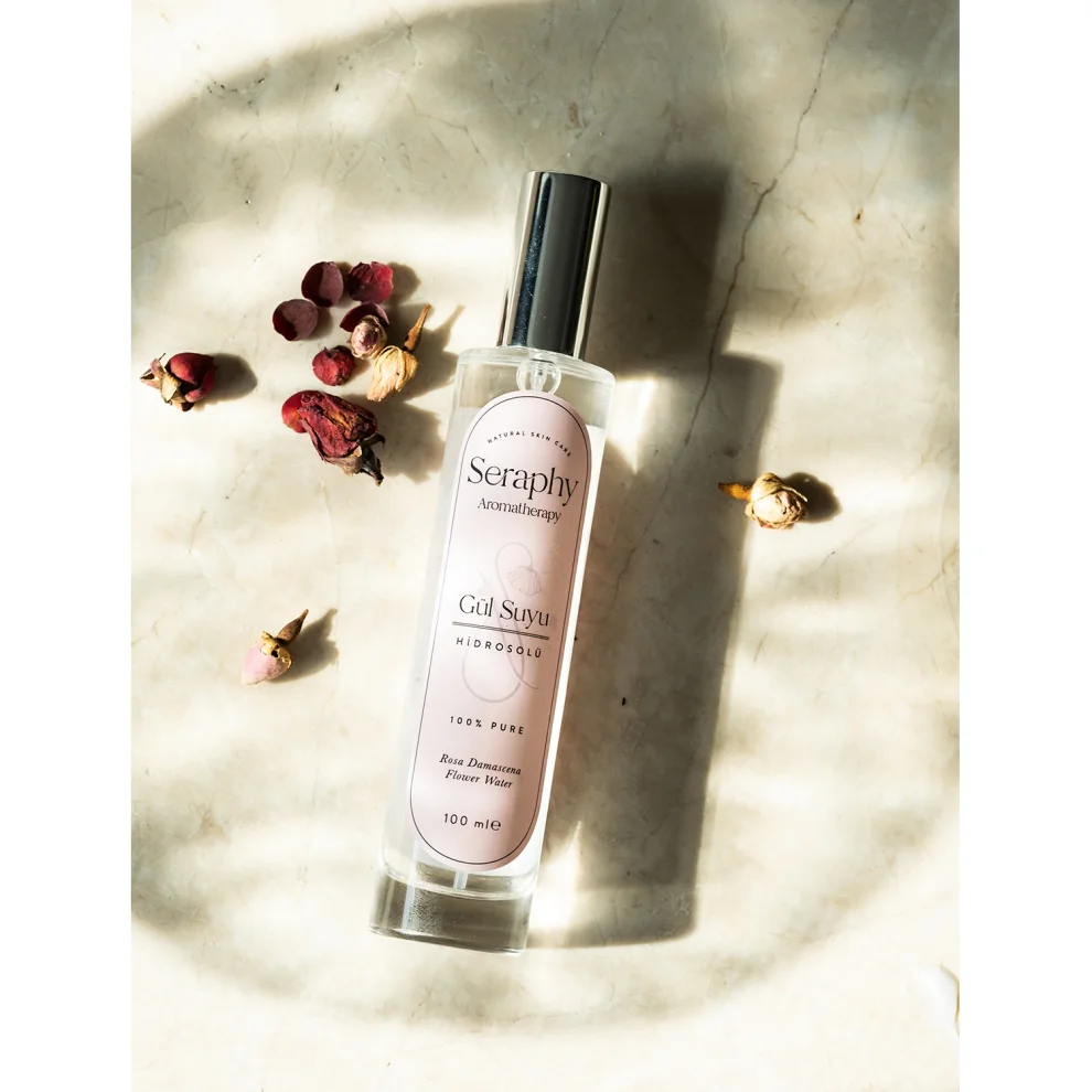 Seraphy Aromatherapy Natural Skincare Rosa Damascena Flower Water