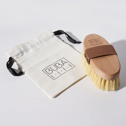 Buba Life - Vegan Body Brush Cactus Bristles | Cellulite Brush