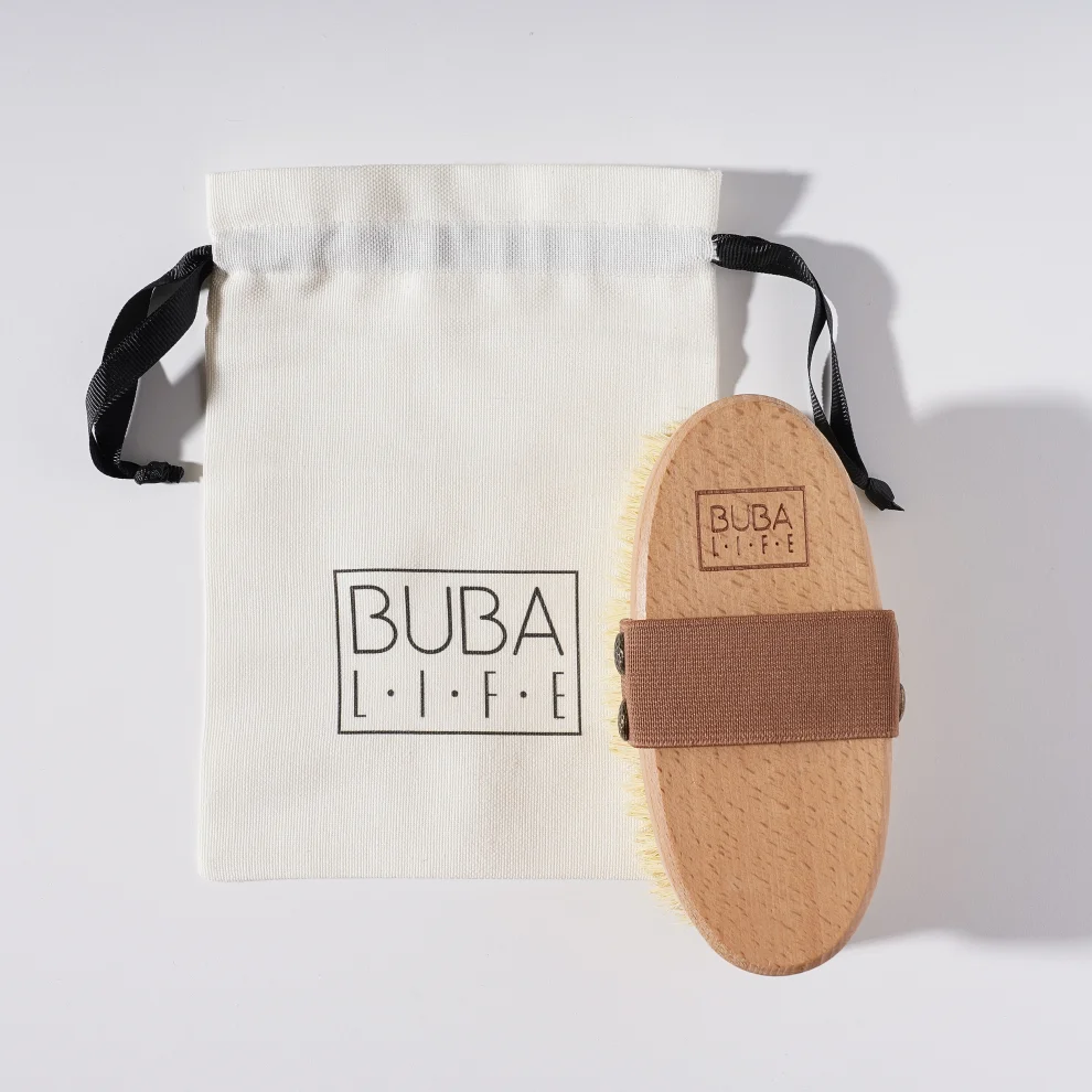 Buba Life - Vegan Body Brush Cactus Bristles | Cellulite Brush
