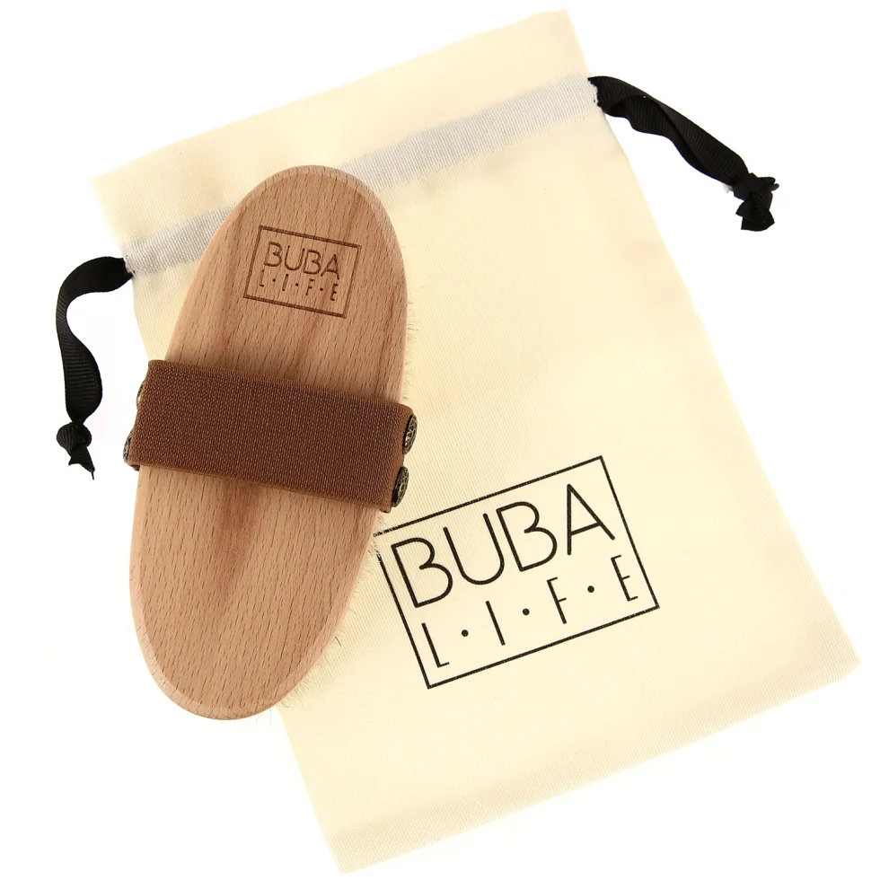 Buba Life - Natural Horse Hair Body Brush | Cellulite Brush