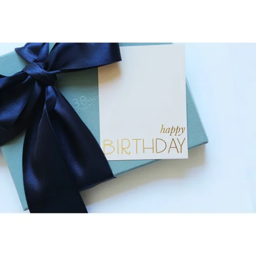 30 Kağıt İşleri - Happy Birthday Greeting Card