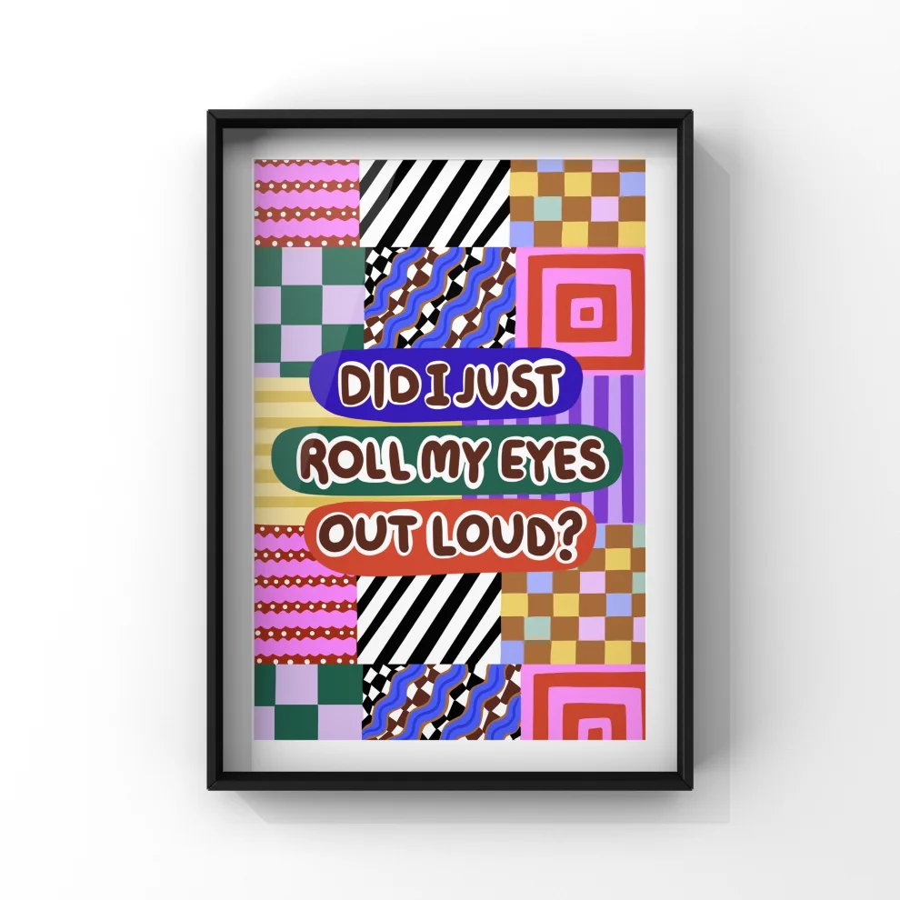 Hello Melody - Eyes Print