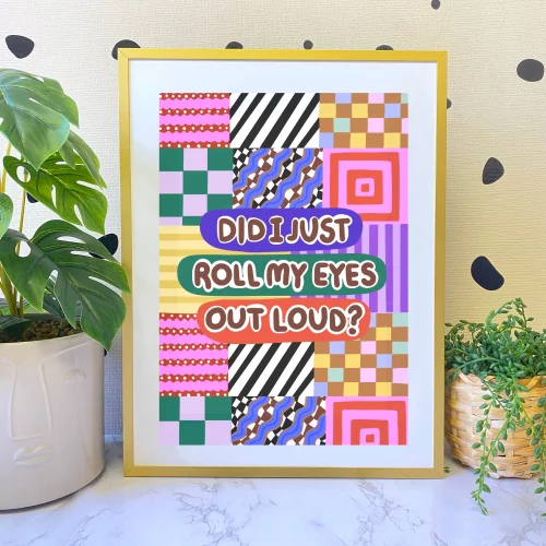 Hello Melody - Eyes Print