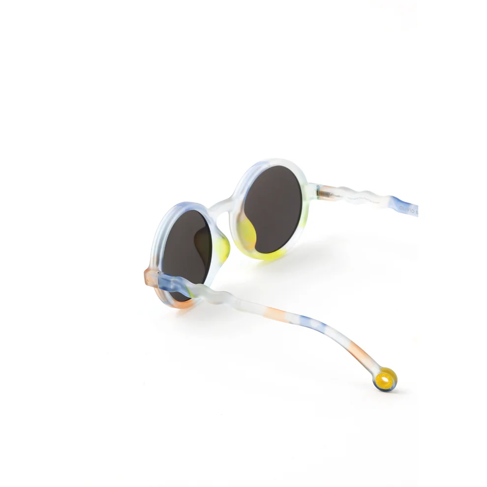 OLIVIO&CO - Revo Glass Sunglasses Art Brush