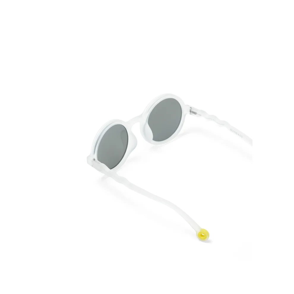 OLIVIO&CO - Revo Glass Sunglasses Jellyfish White