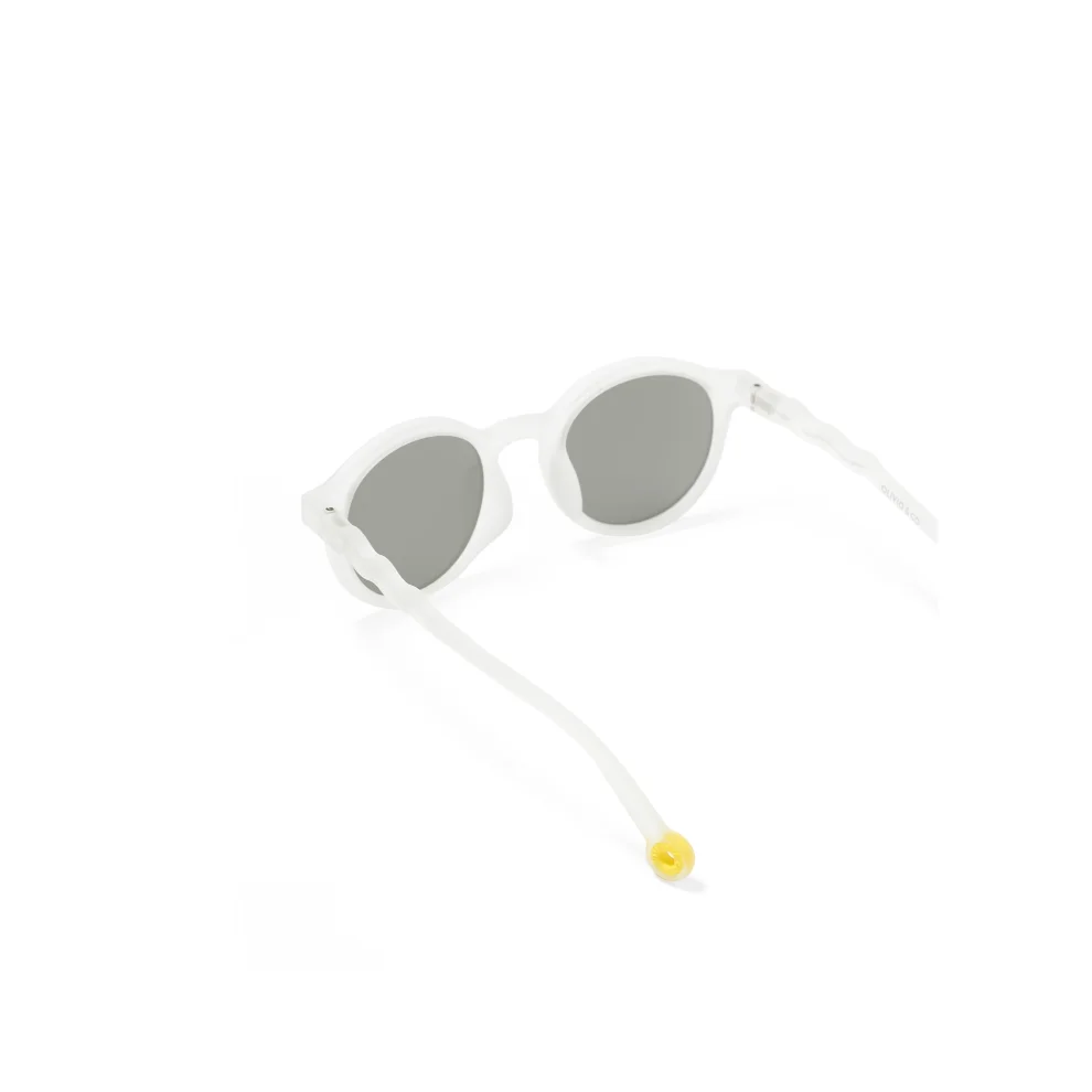 OLIVIO&CO - Jellyfish White Revo Cam Güneş Gözlüğü