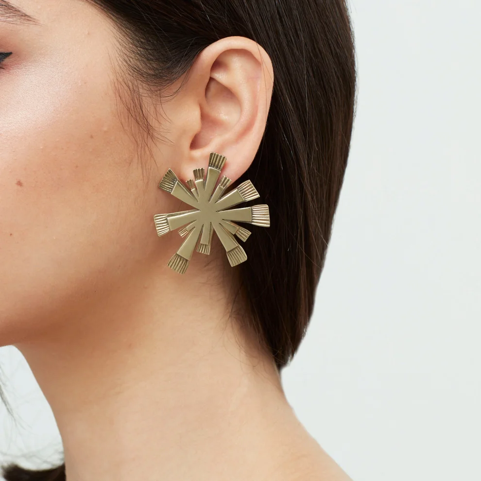 Zeworks Big Bang Earrings hipicon