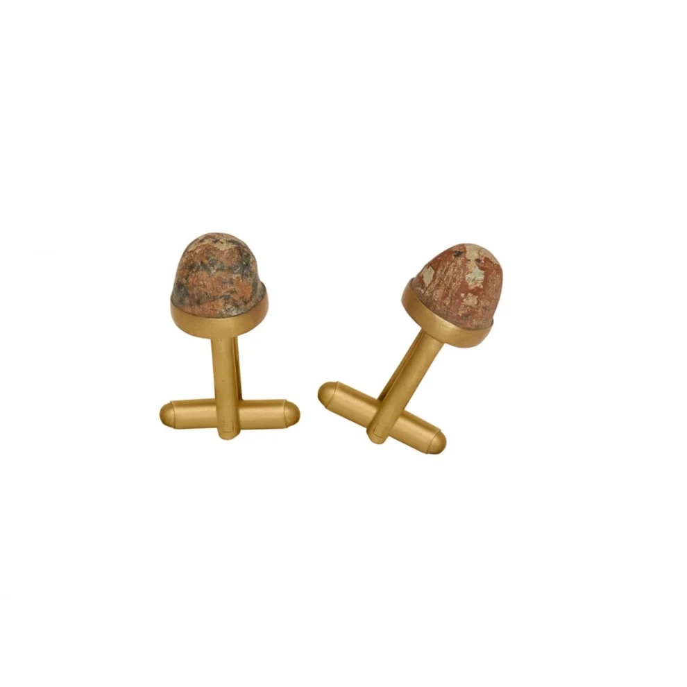 Zeworks - Pebble Cufflinks