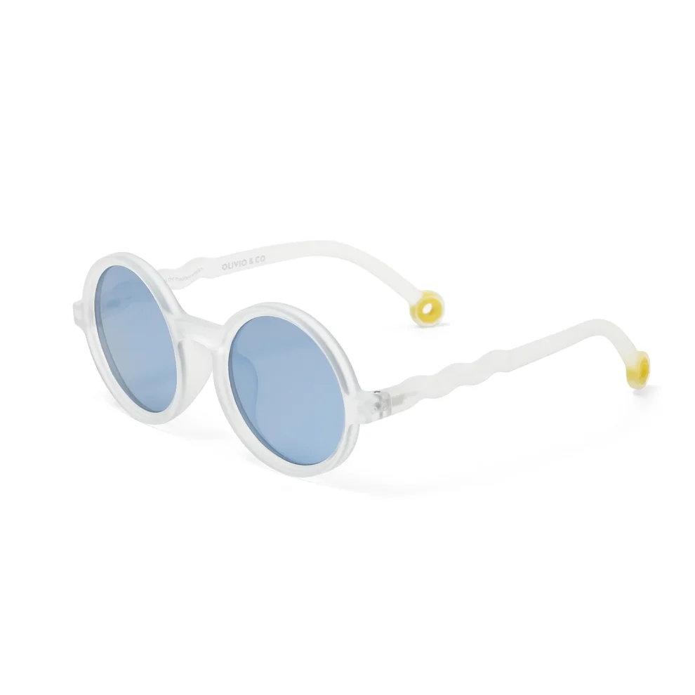 OLIVIO&CO - Revo Glass Sunglasses Jellyfish White