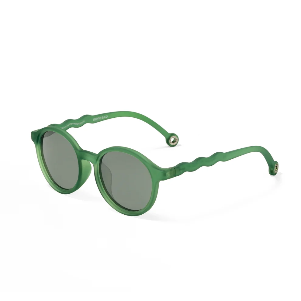 OLIVIO&CO - Olive Green Unisex Sunglasses