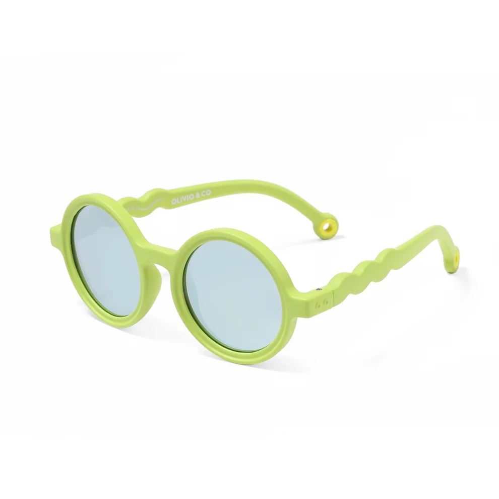 OLIVIO&CO - Polarized Sunglasses Sea Anemone Green