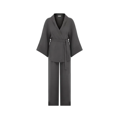 Postbohem - Muslin Kimono Pants Set