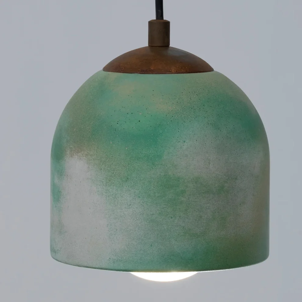 Womodesign - Tumbled Concrete Ceiling Lighting