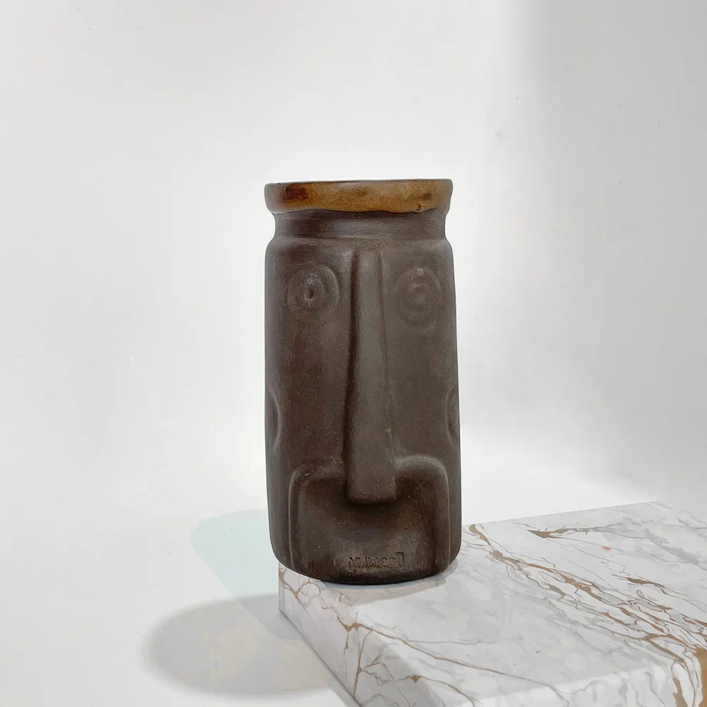 Yumsel Seramik - Tiki Mug Handmade Ceramic Cup