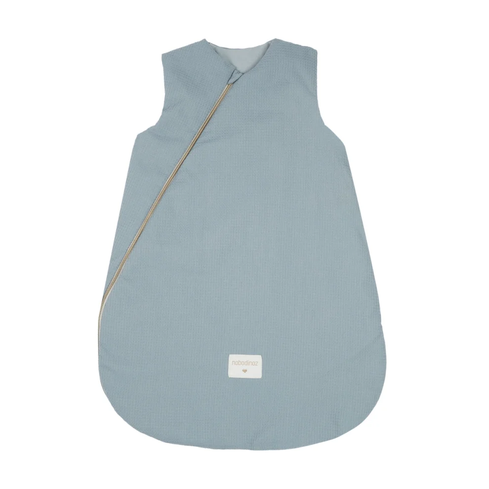 Nobodinoz - Cocoon Stone Blue Sleeping Bag